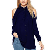 Fashion Blouse Shirt Off Shoulder