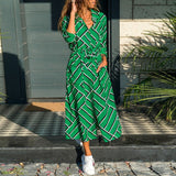 Striped Shirt Dress Women