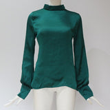 Feminina Chiffon Chemise Femme Blouse Shirt