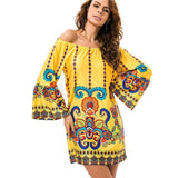 Print Long Women Blouse Shirt